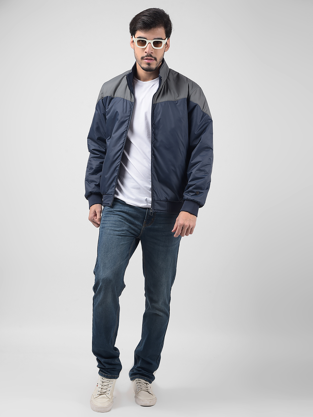Numero Uno Men Solid Blue Jacket
